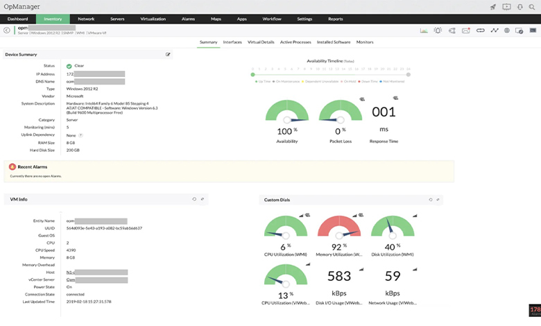 ابزار ManageEngine OpManager